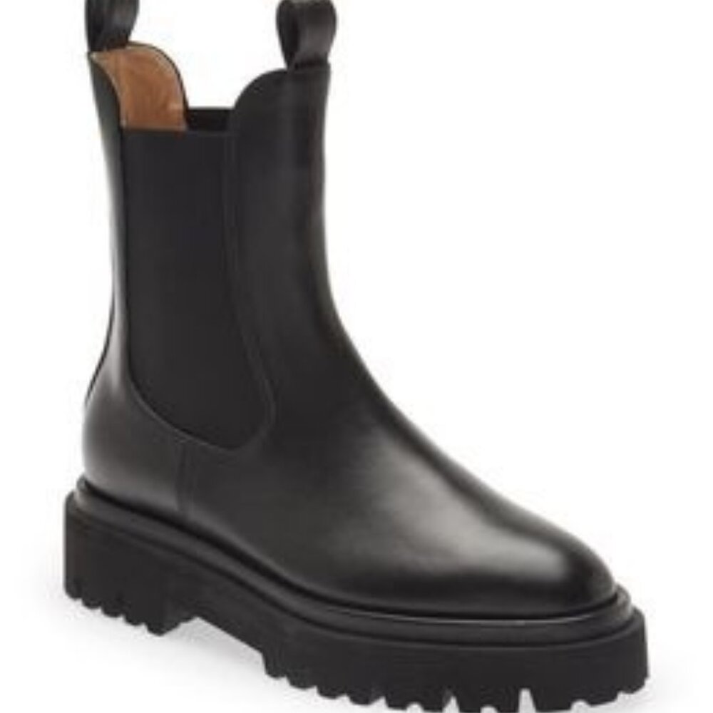 Dear Frances Tony Boot Black Sz 39 (Womens US 9) NWOT